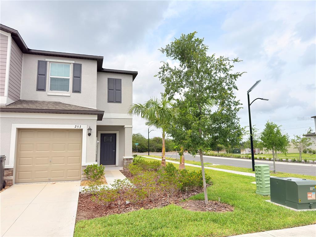 253 Tulip Banded Way Ruskin, FL 33570 - Photo 6 of 20 a view of a house with backyard and a tree