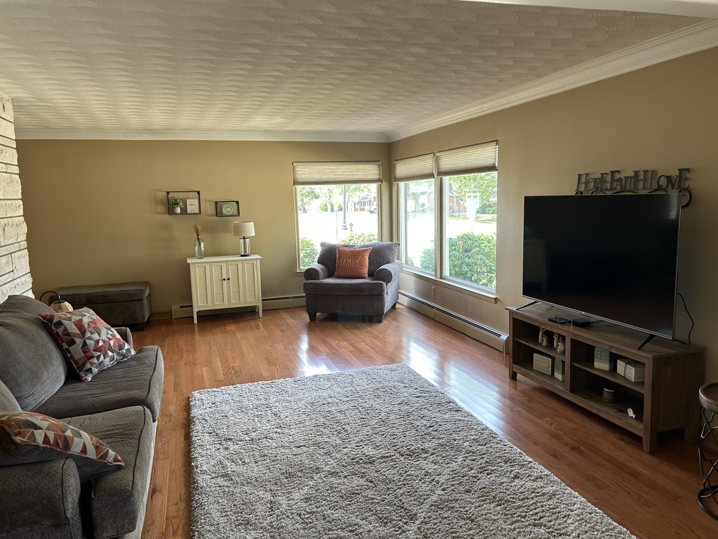900 Read Street Lockport, IL 60441 - Photo 5 of 23 a living room with furniture and a flat screen tv