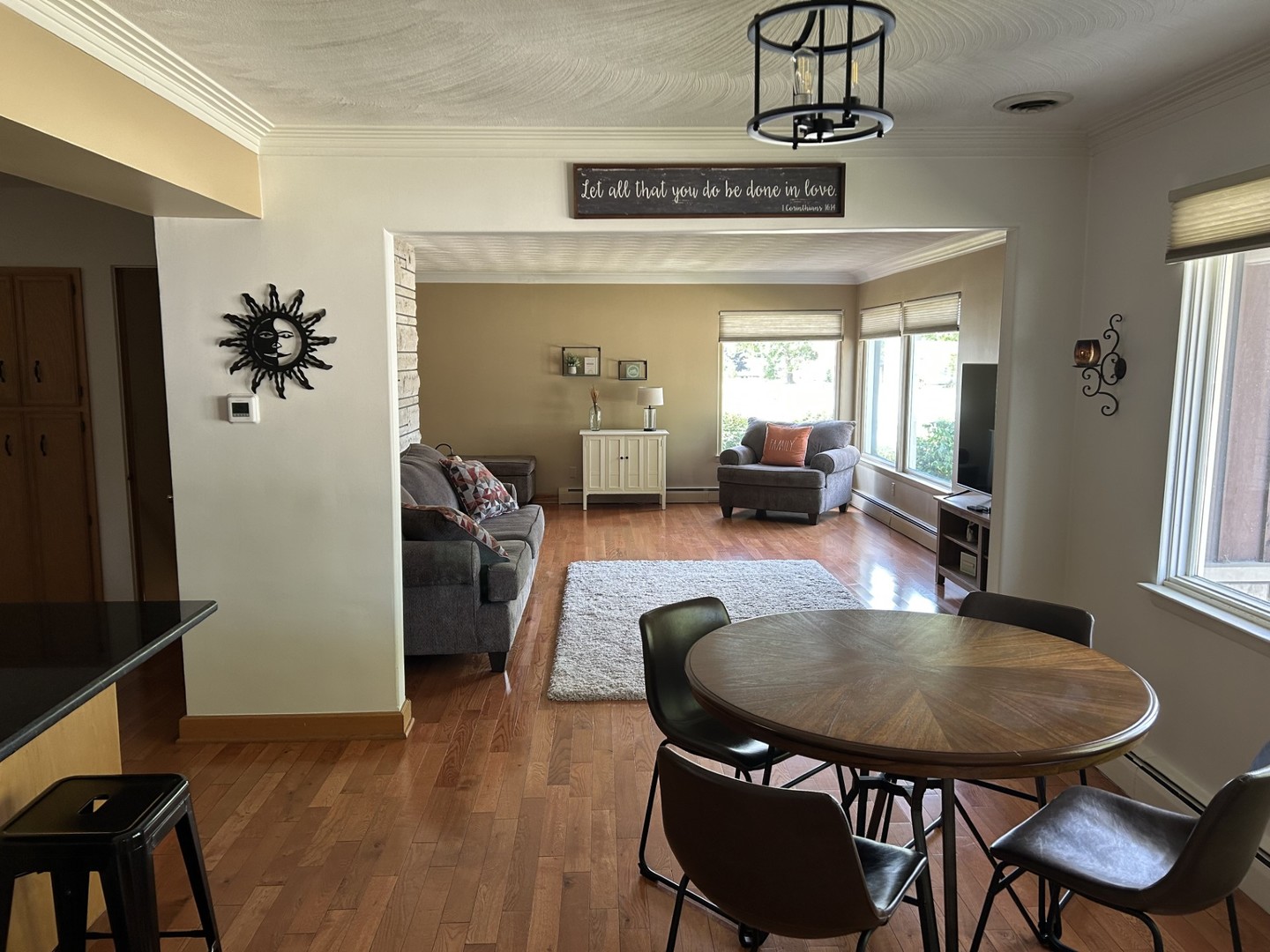 900 Read Street Lockport, IL 60441 - Photo 10 of 23 a view of a dining room with furniture and wooden floor