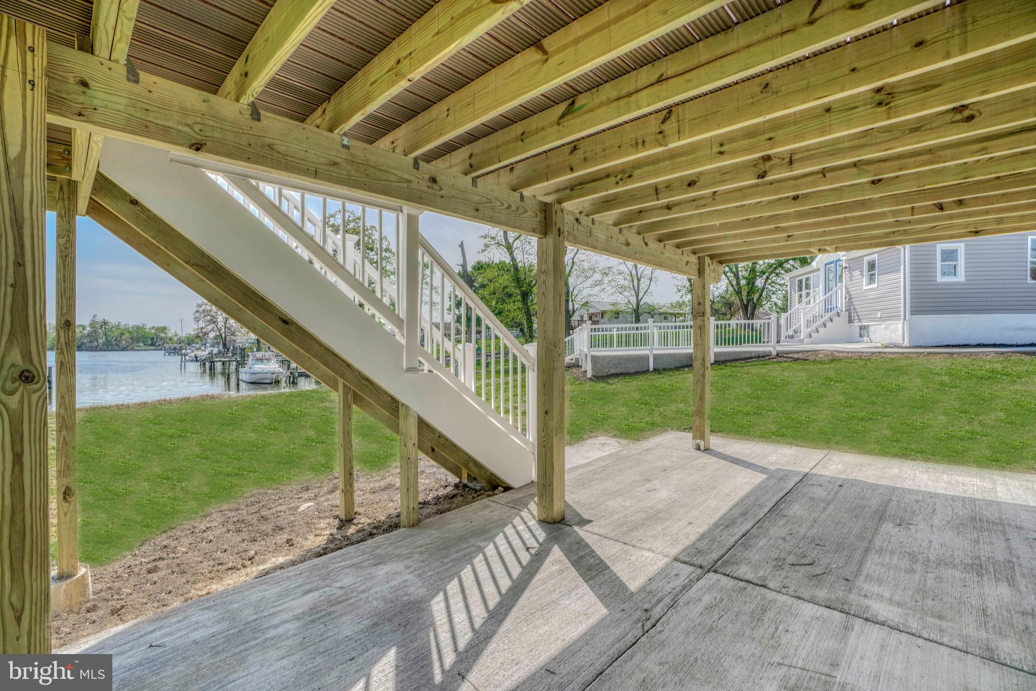 7605 New Battle Grove Road Baltimore, MD 21222 - Photo 62 of 71 Patio Off the Garage
