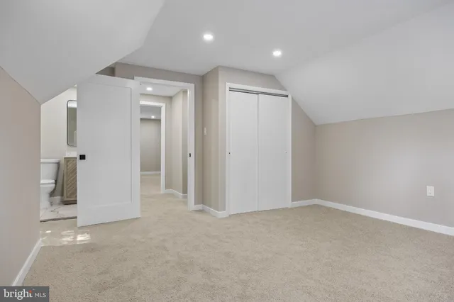 a view of empty room