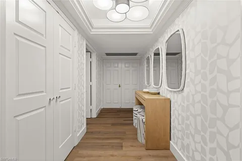 a view of a entryway