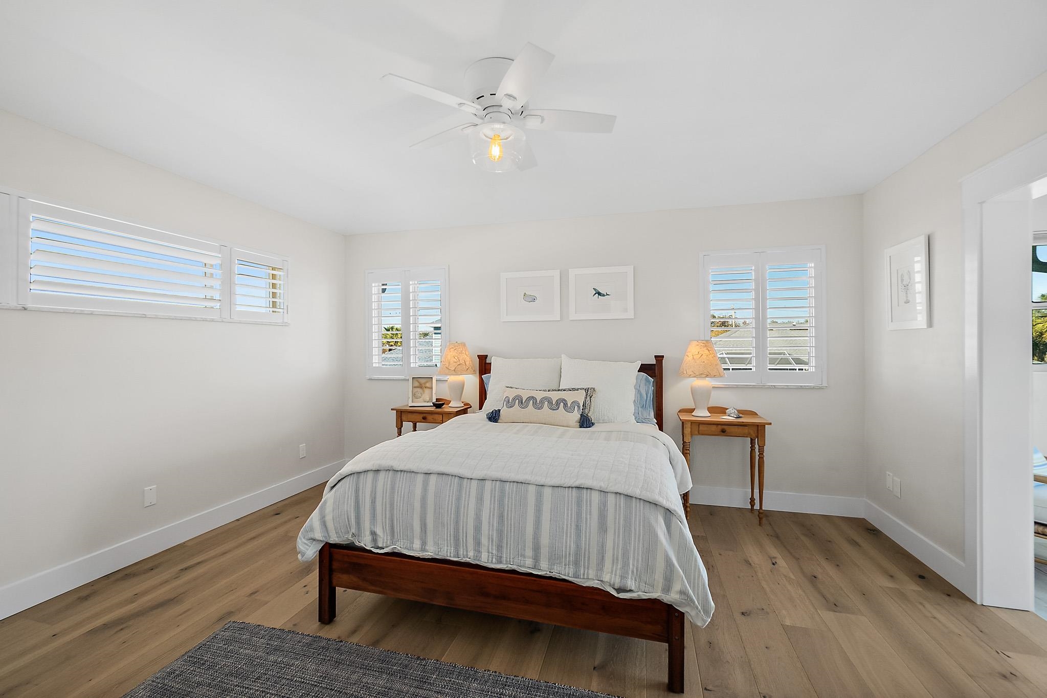 7 Sabor De Sal Road St. Augustine, FL 32080 - Photo 19 of 59 Owners' bedroom with on-suite bath, sitting area, and access to wrap-around deck.
