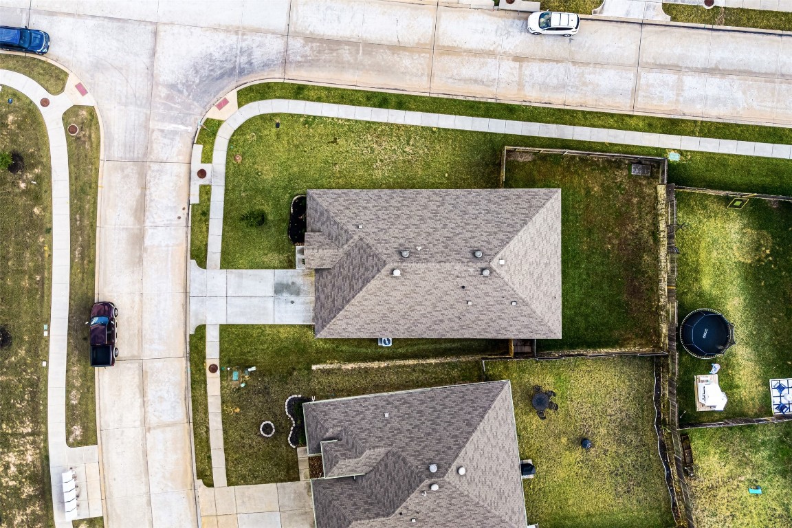 16016 Birch Bay Lane Conroe, TX 77384 - Photo 36 of 37 an aerial view of a house with outdoor space