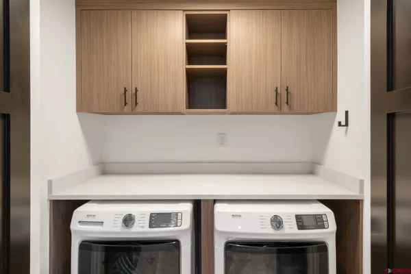 a view of storage and utility room