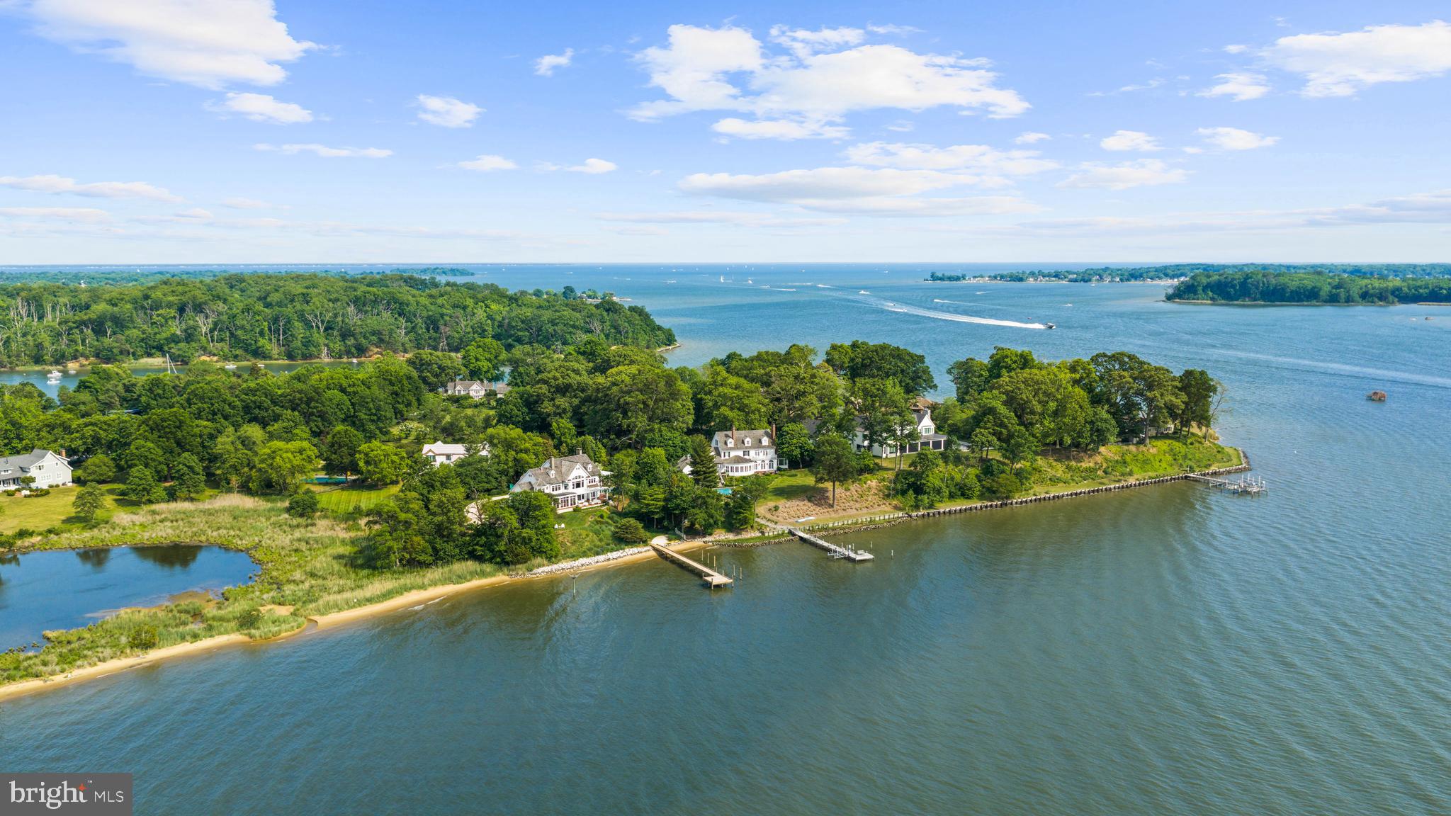 3344 Harness Creek Road Annapolis, MD 21403 - Photo 6 of 50 South River with the Chesapeake Bay beyond
