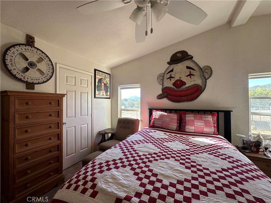 29820 Chihuahua Valley Road Warner Springs, CA 92086 - Photo 57 of 75 a bedroom with a bed and a chandelier