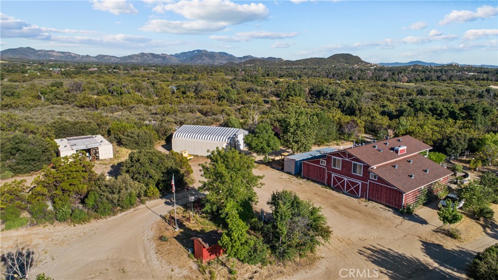 29820 Chihuahua Valley Road Warner Springs, CA 92086 - Photo 9 of 75 an aerial view of a house with a garden