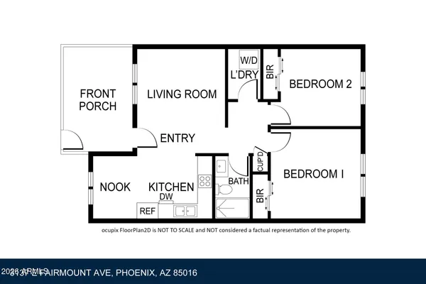 $1,550 | 3131 East Fairmount Avenue, Phoenix, AZ 85016