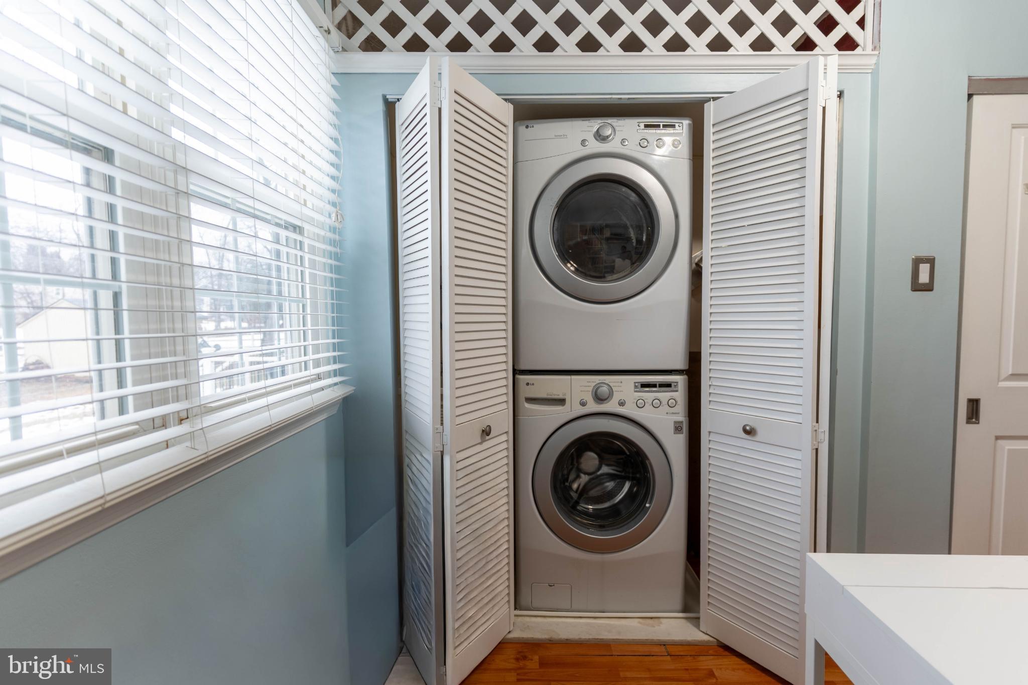 2732 Valley Woods Road Hatfield, PA 19440 - Photo 19 of 33 Compact laundry nook with stylish storage.
