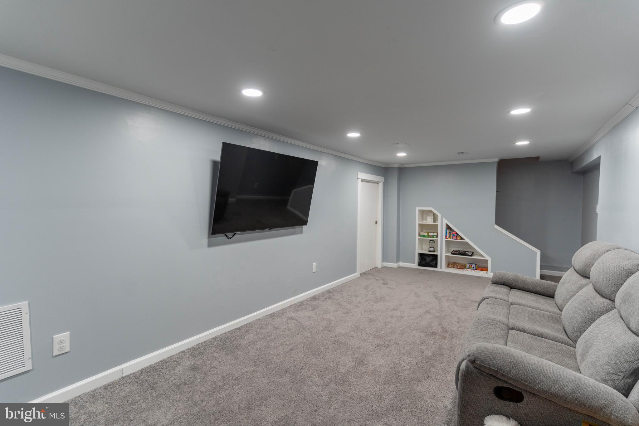 2732 Valley Woods Road Hatfield, PA 19440 - Photo 31 of 33 Modern basement retreat with cozy ambiance.