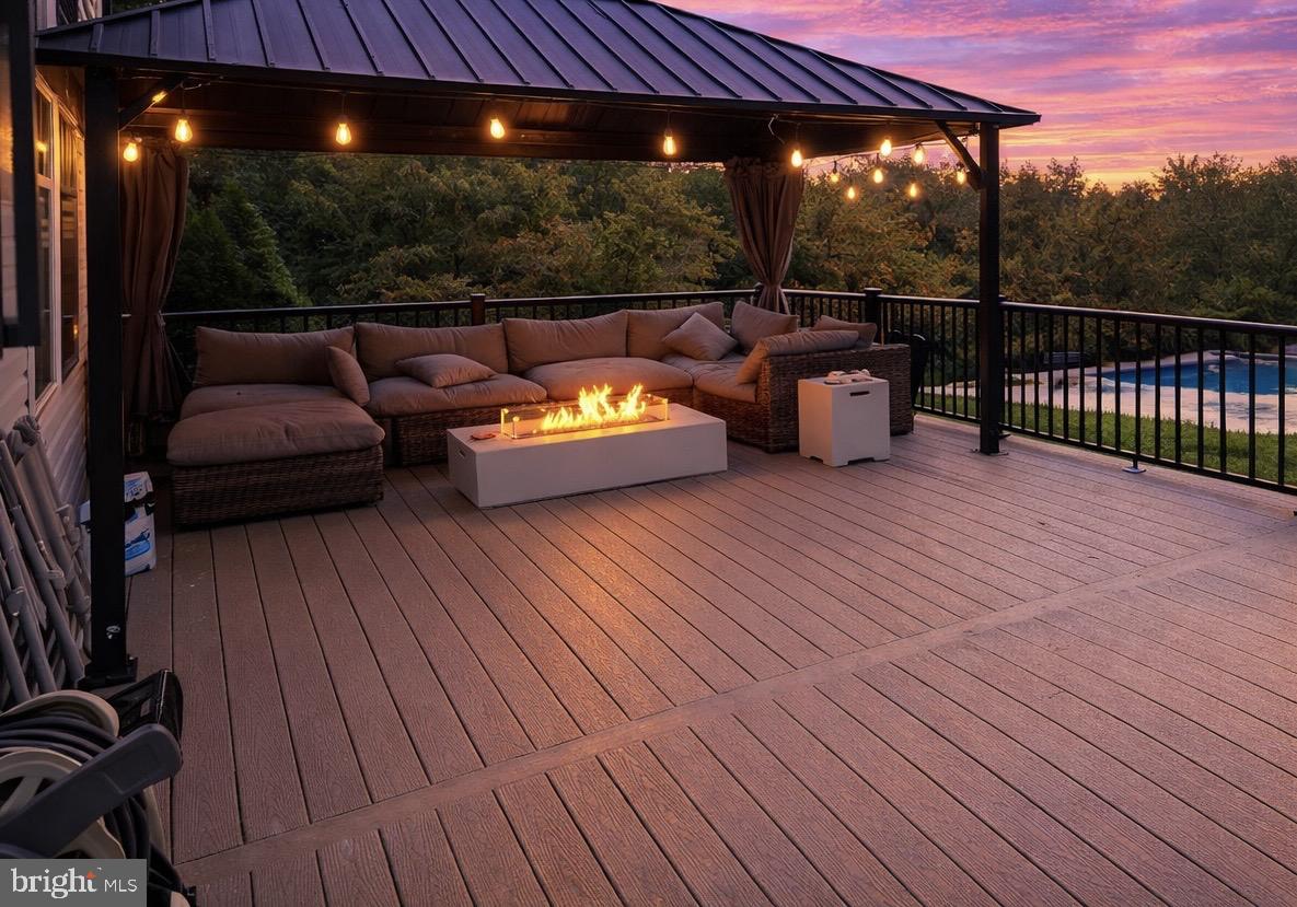 11 Chase Road Lumberton, NJ 08048 - Photo 3 of 4 gazebo overlooking backyard