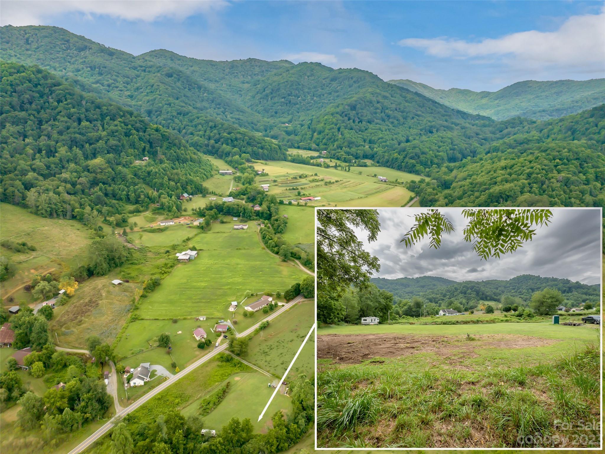 309 Sugar Creek Road Leicester, NC 28748 - Photo 3 of 23 a view of a field with an ocean