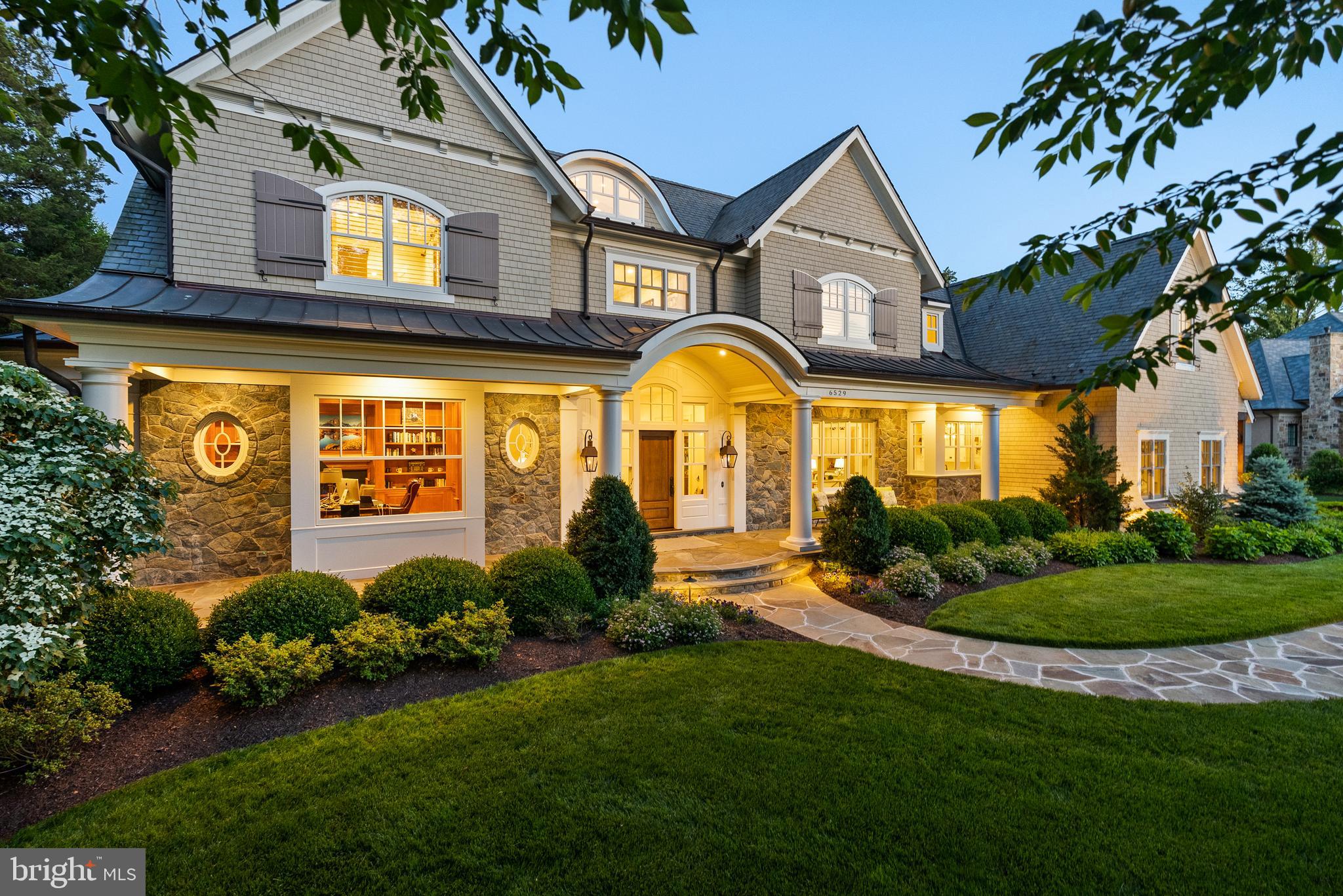 6529 Sothoron Road McLean, VA 22101 - Photo 101 of 103 Twlight wraps one of McLean's finest estates