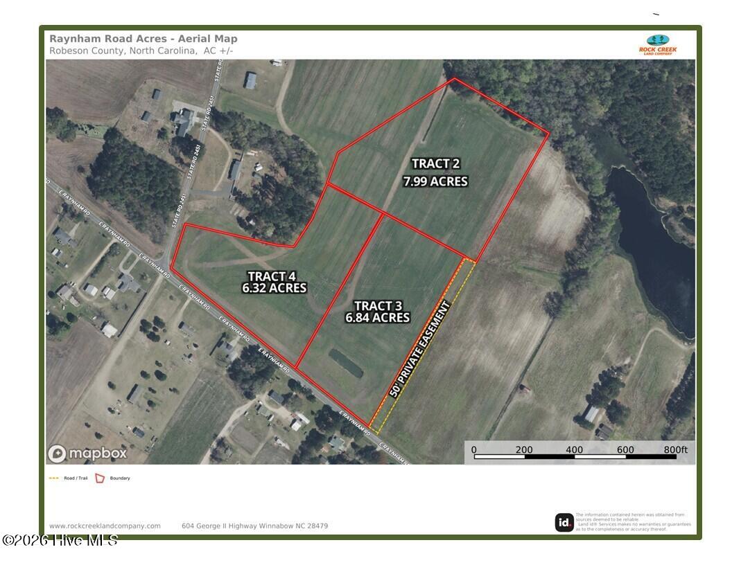 3 East Raynham Road Fairmont, NC 28340 - Photo 2 of 9 Aerial Map