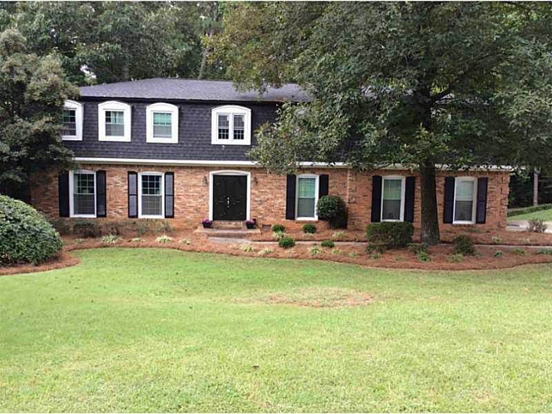 5544 North Peachtree Road Atlanta, GA 30338 - Photo 1 of 1 Exterior Front. Four sided brick beauty with two huge masters