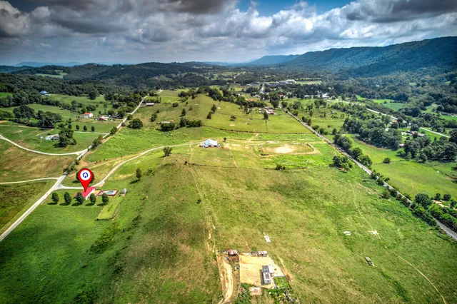 a view of swimming pool with a yard
