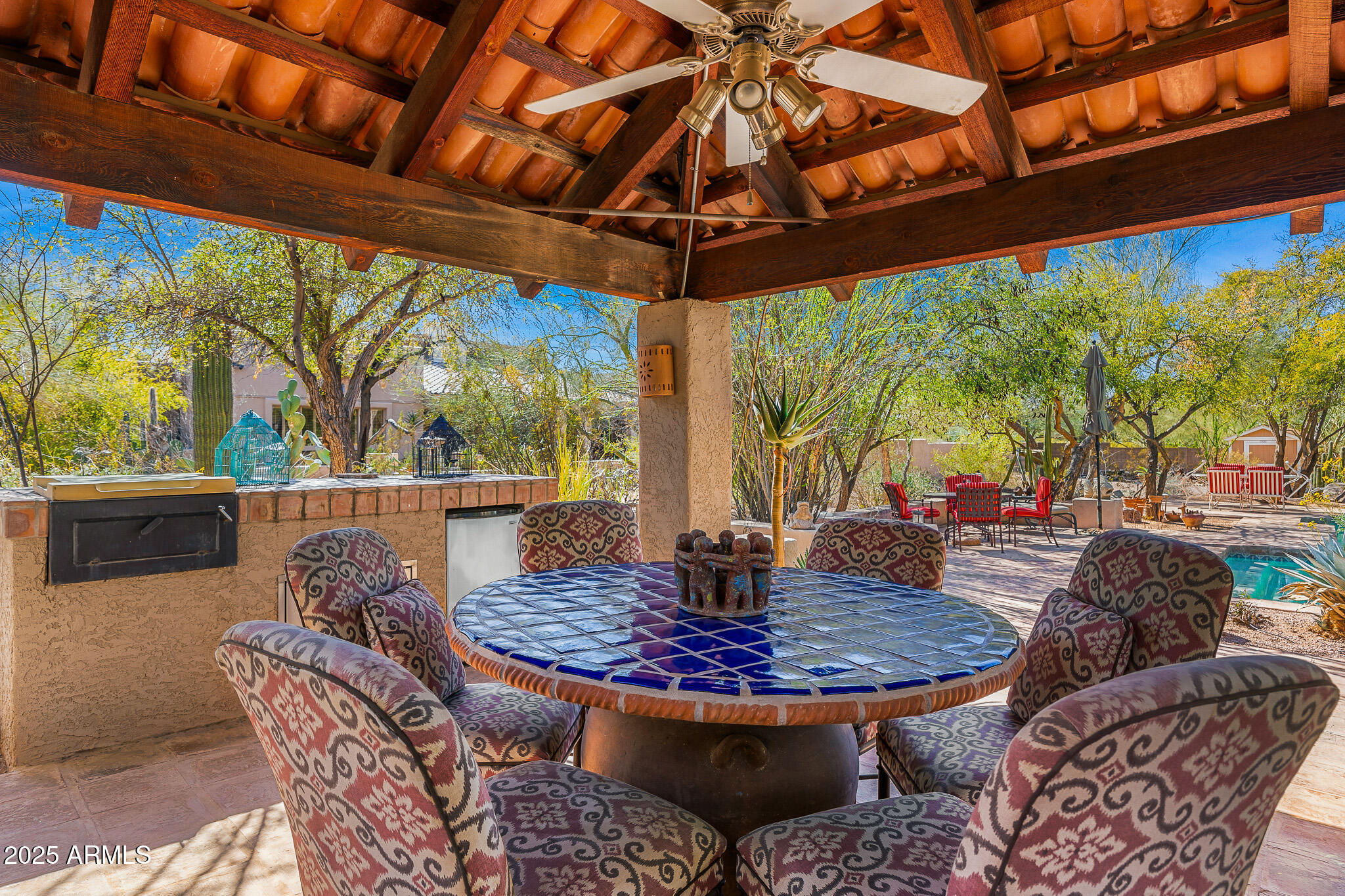 6301 North Camelback Manor Drive, Unit 5 Paradise Valley, AZ 85253 - Photo 13 of 17 outdoor lounge and bbq