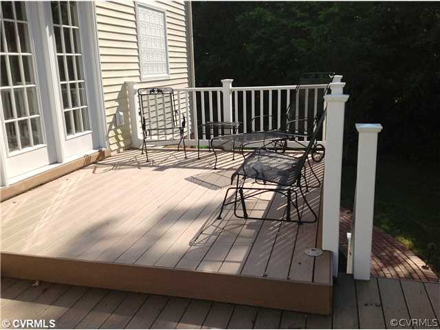 14030 Southshore Road Midlothian, VA 23112 - Photo 6 of 22 Patio/Deck - Deck Accessible from Master Bedroom