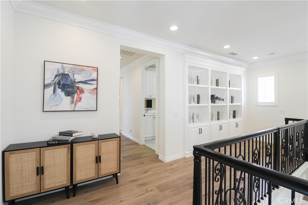 15205 Columbus Square Tustin, CA 92782 - Photo 27 of 43 a view of a hallway with workspace