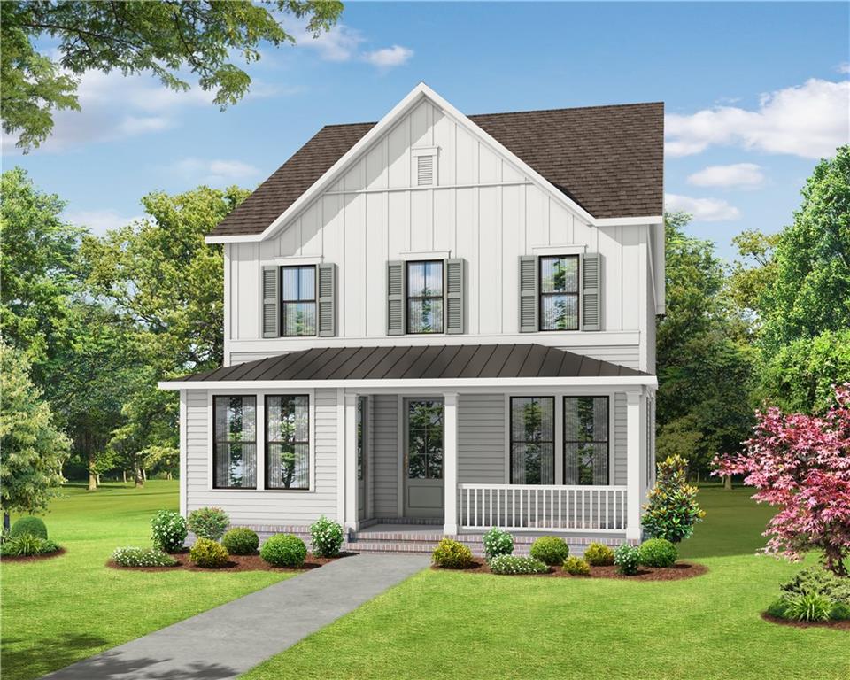 100 Basil Street Cumming, GA 30040 - Photo 1 of 1 The Owens floorplan at the Brackley. Curb appeal galore!!