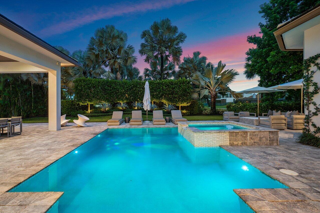 7428 Fenwick Place Boca Raton, FL 33496 - Photo 31 of 40 Backyard (Dusk)