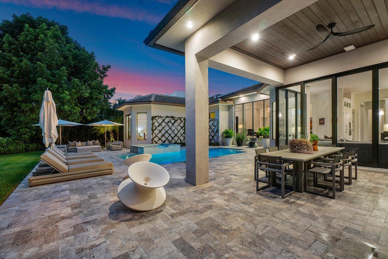 7428 Fenwick Place Boca Raton, FL 33496 - Photo 32 of 40 Exterior Back (Dusk)