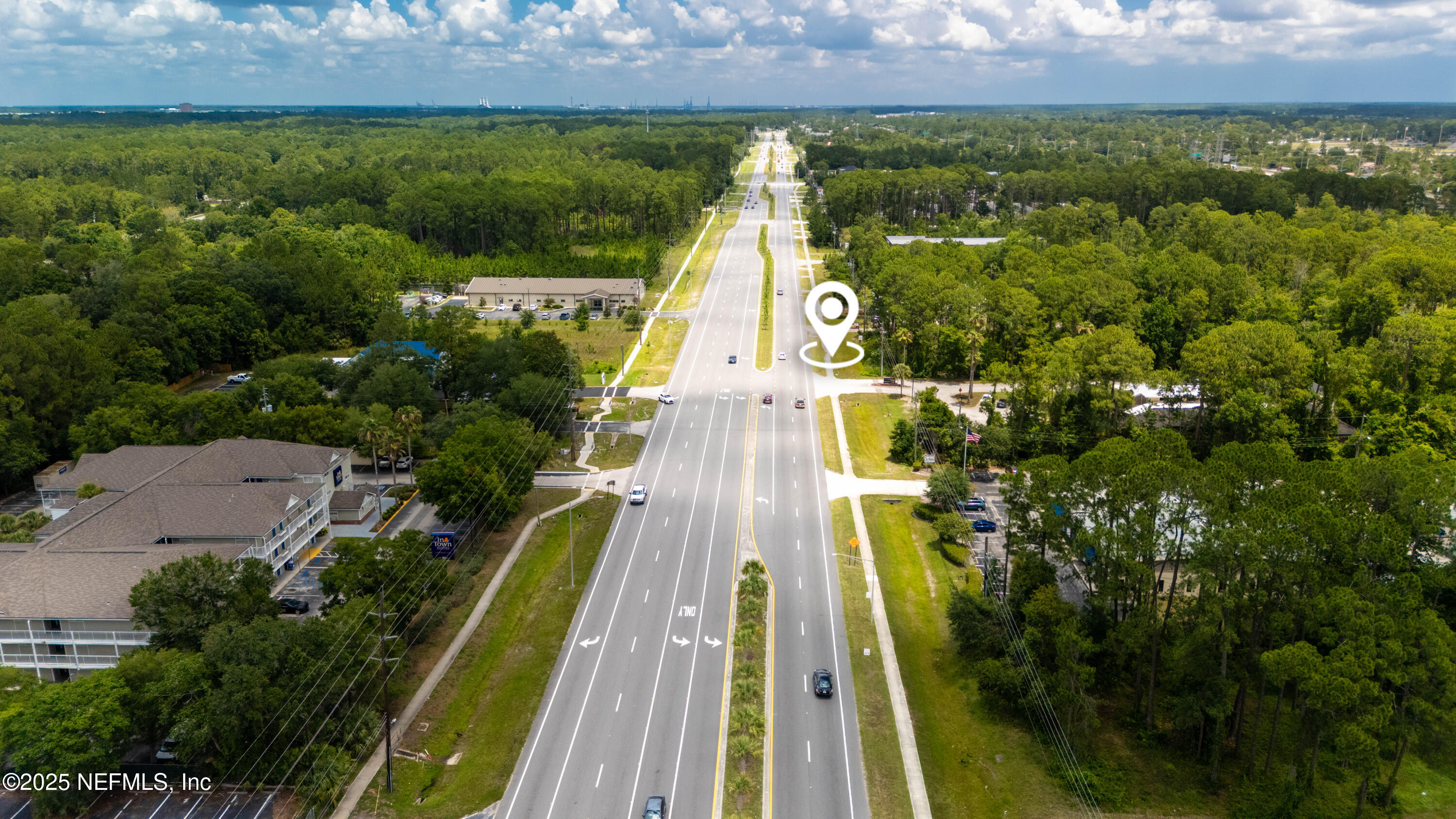 0 St Johns Bluff Road North Jacksonville, FL 32246 - Photo 5 of 12 an aerial view of residential houses with outdoor space and garden
