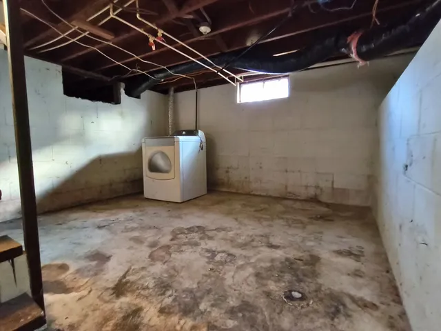 a view of water heater room
