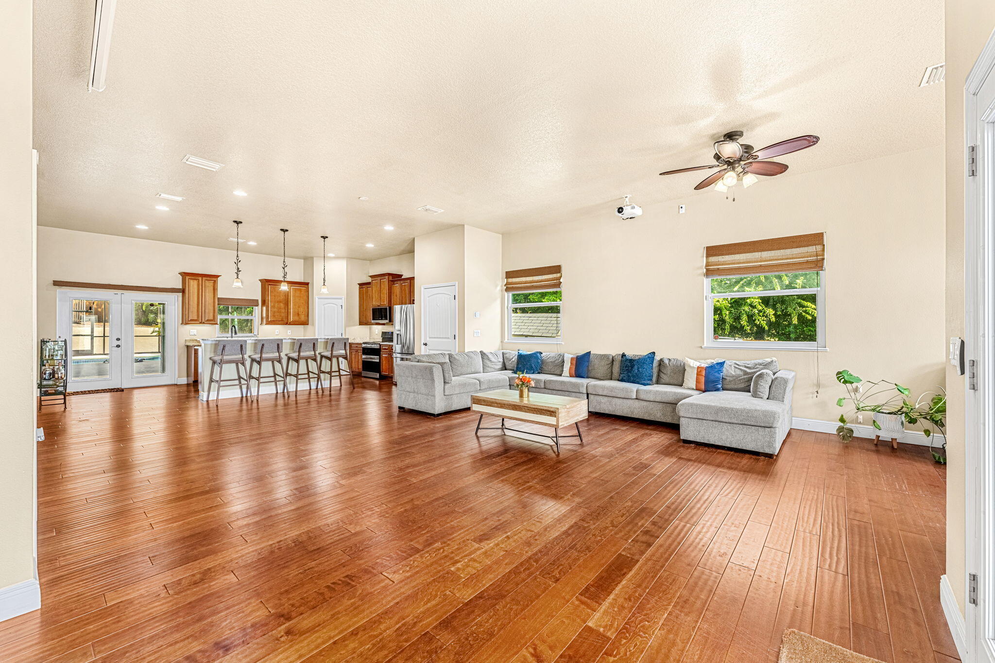 3119 Indian River Drive Cocoa, FL 32922 - Photo 12 of 47 a living room with furniture and wooden floor