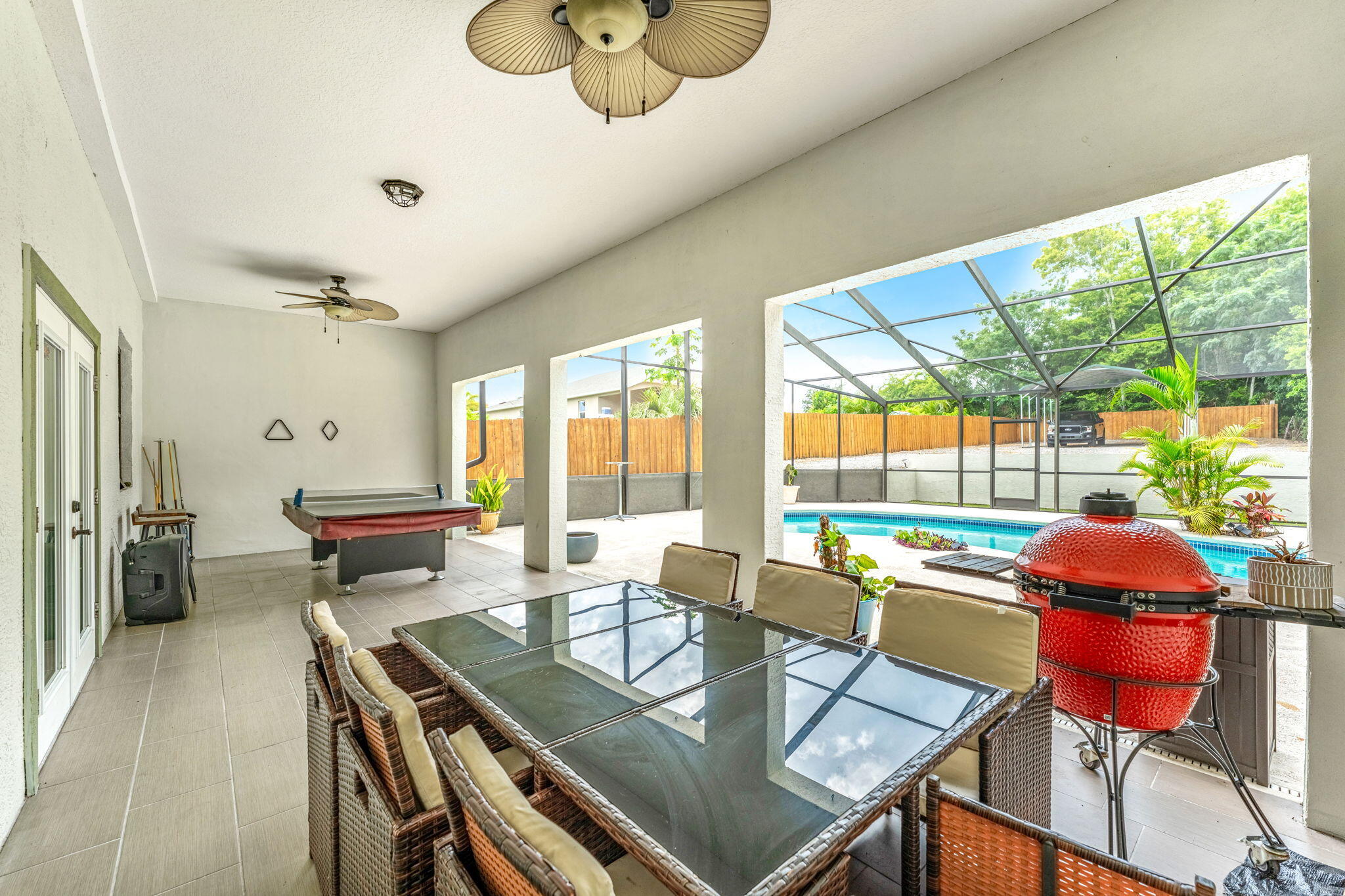 3119 Indian River Drive Cocoa, FL 32922 - Photo 34 of 47 a view of a dining room with furniture window and outside view