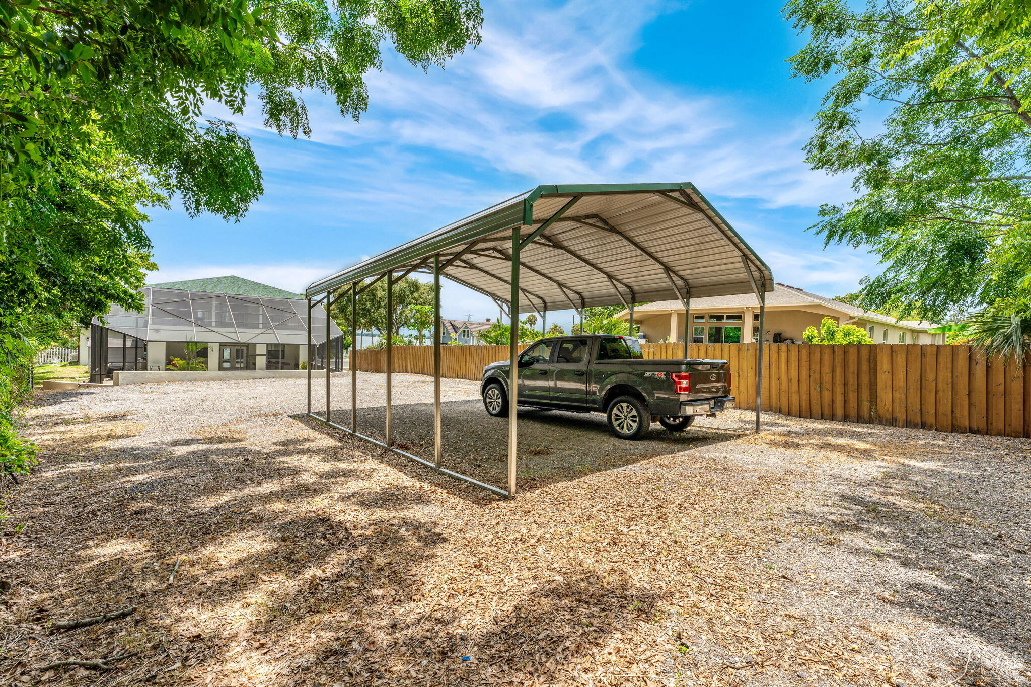 3119 Indian River Drive Cocoa, FL 32922 - Photo 39 of 47 a view of a backyard of a house