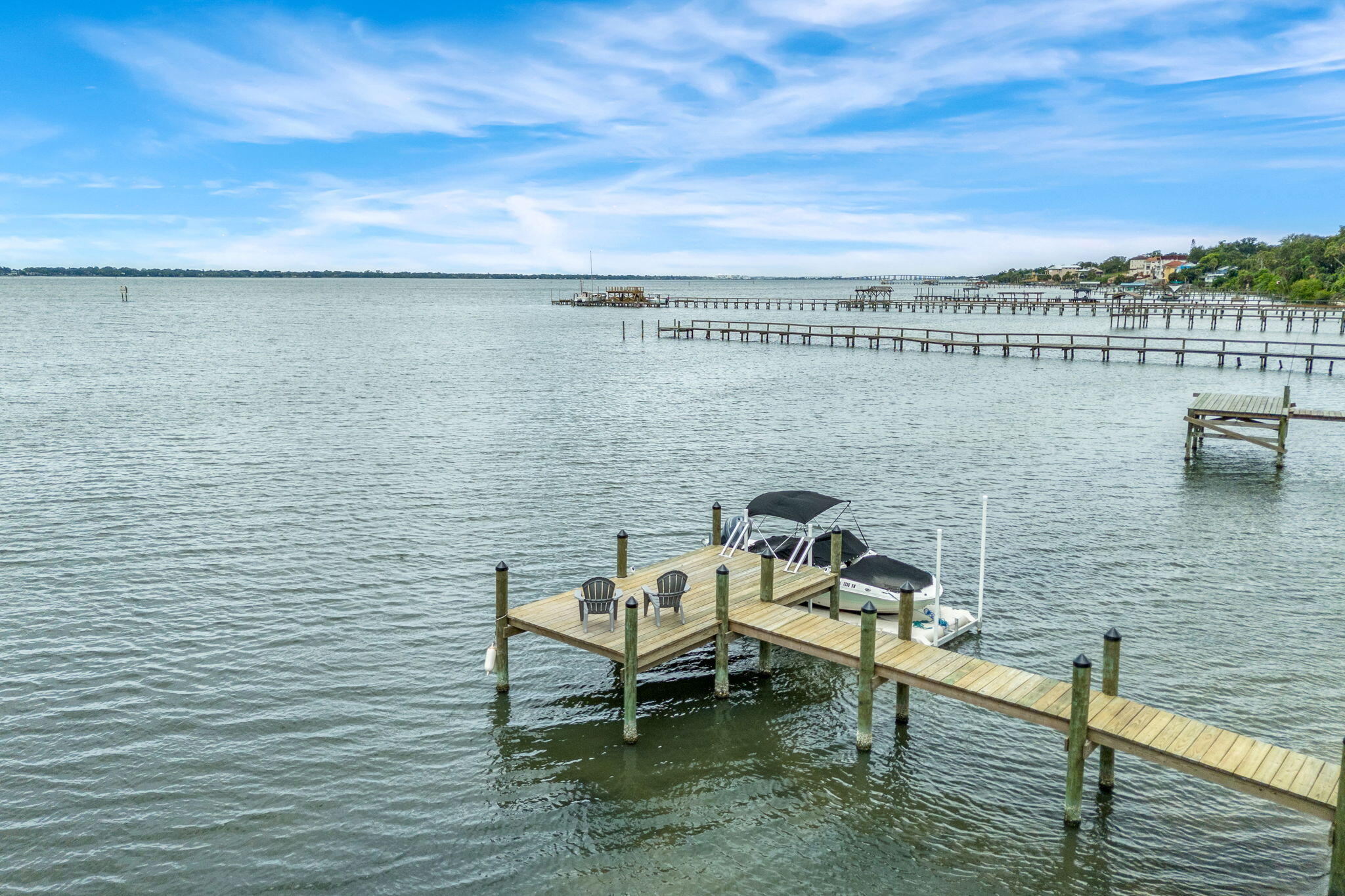 3119 Indian River Drive Cocoa, FL 32922 - Photo 41 of 47 a view of a terrace with chairs