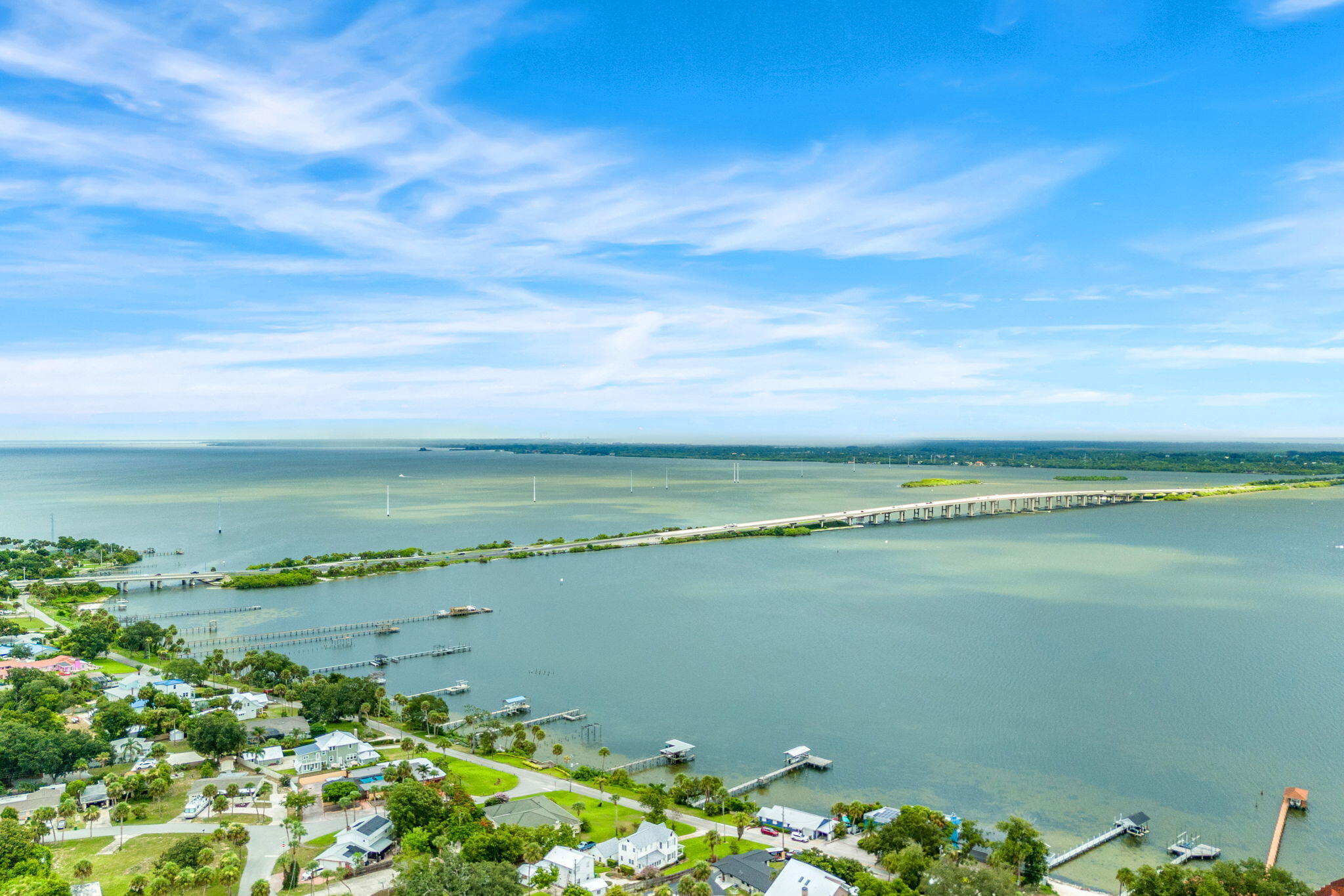 3119 Indian River Drive Cocoa, FL 32922 - Photo 44 of 47 a view of a lake view