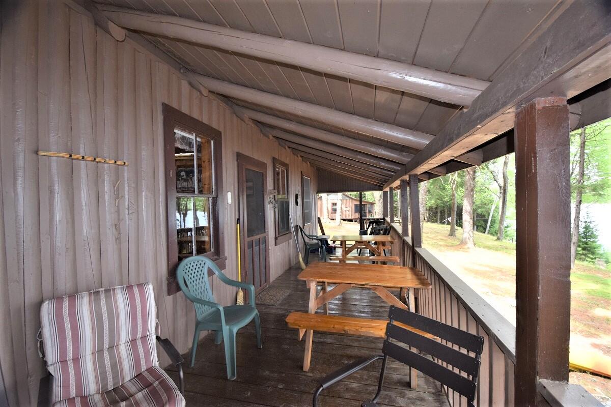 0 Junior Bay Road Princeton, ME 04668 - Photo 26 of 110 Porch on lodge...