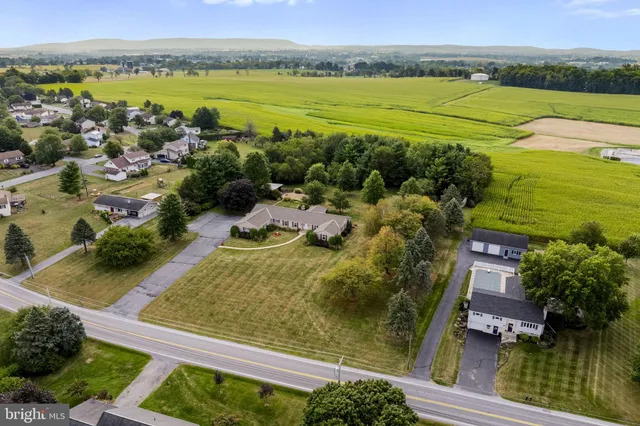 a view of a city and an ocean view