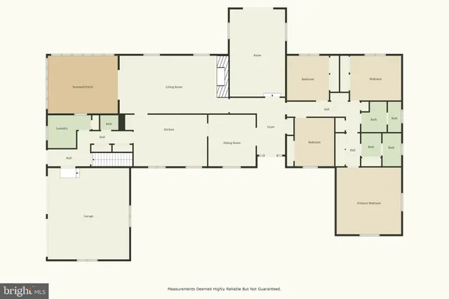a picture of floor plan