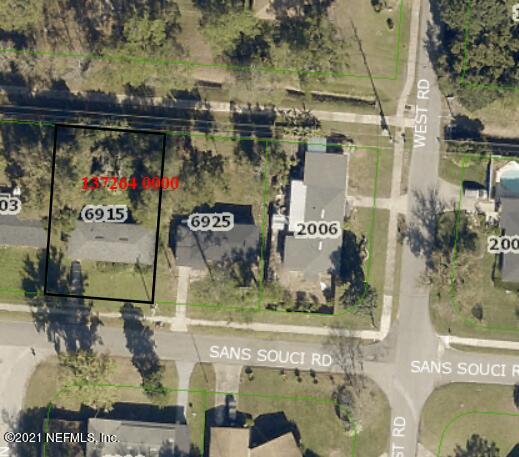 6915 Sans Souci Road Jacksonville, FL 32216 - Photo 3 of 4 6915 Sans Souci Rd. Aerial