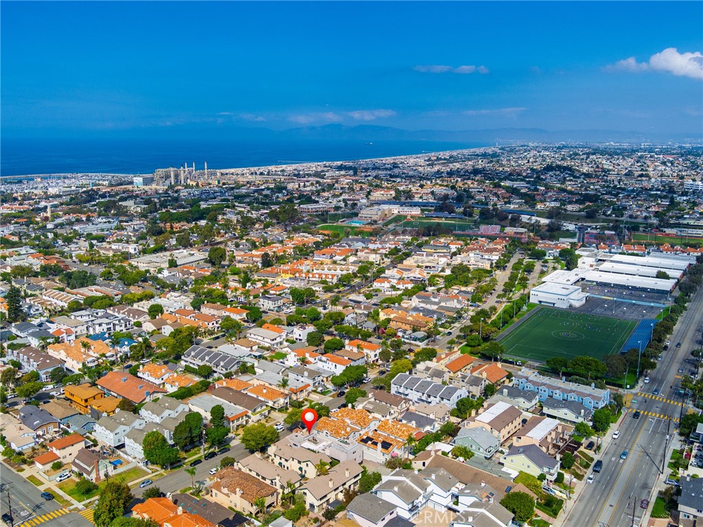 118 South Lucia Avenue Redondo Beach, CA 90277 - Photo 12 of 14 an aerial view of residential building with parking space