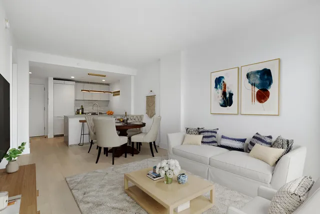 a view of a yard with sitting area