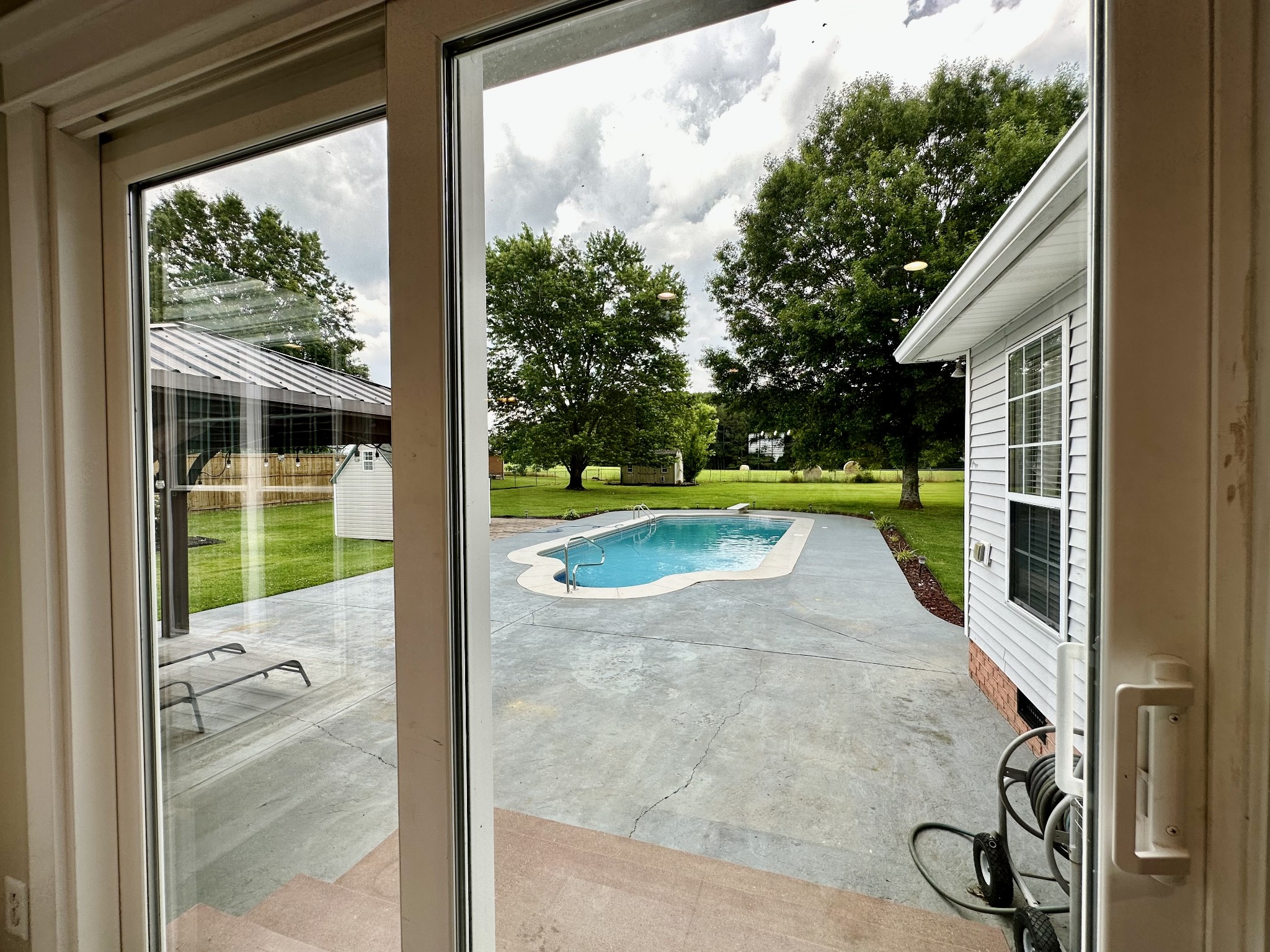 123 Biggs Road Cottontown, TN 37048 - Photo 26 of 39 a view of a backyard