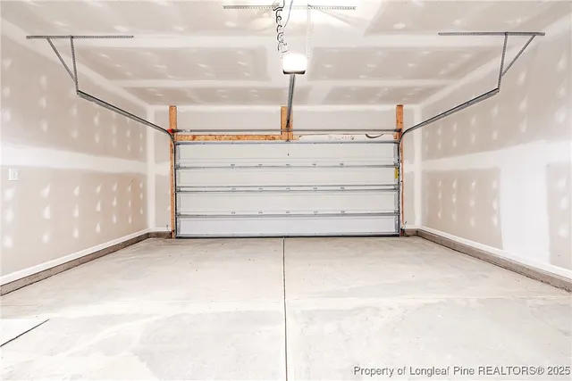 a view of a room with storage