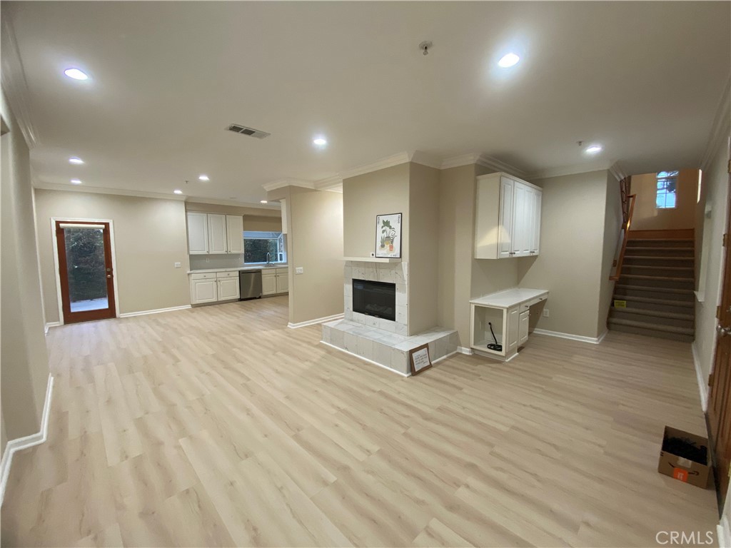 721 South 3rd Avenue, Unit A Arcadia, CA 91006 - Photo 3 of 16 a view of a livingroom with a fireplace