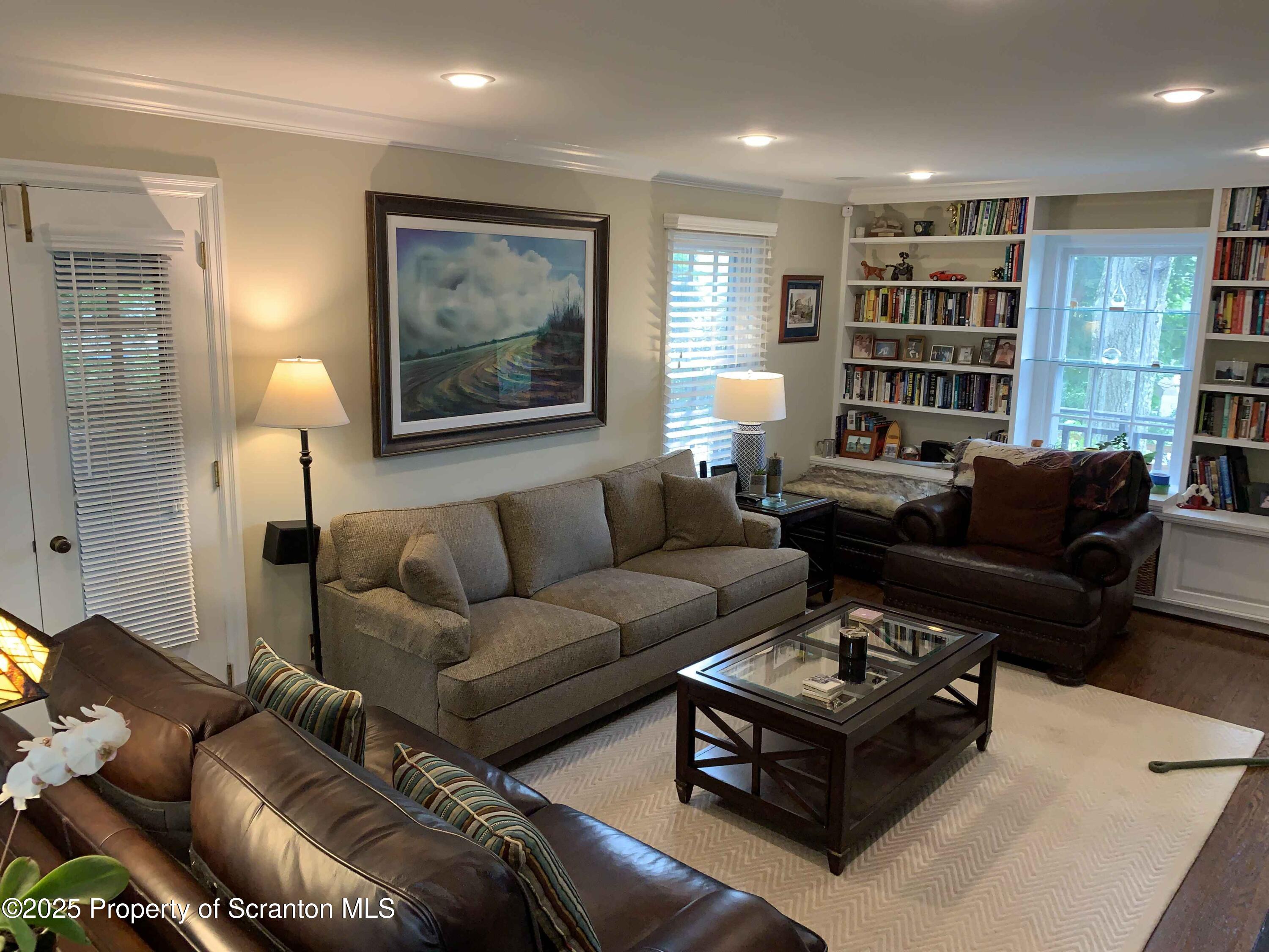 111 Upper Knapp Road Clarks Summit, PA 18411 - Photo 15 of 52 a living room with furniture and a window