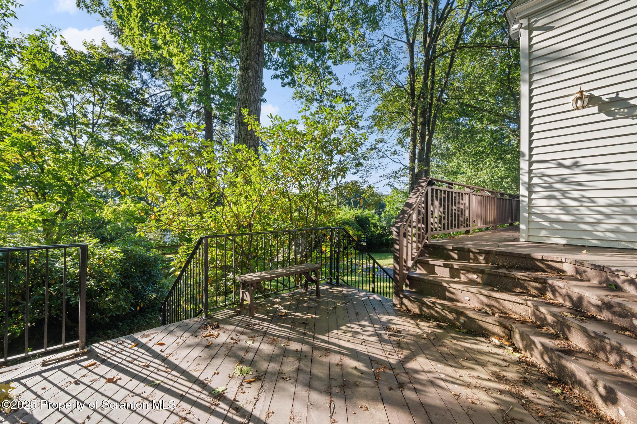 111 Upper Knapp Road Clarks Summit, PA 18411 - Photo 35 of 52 a view of a backyard