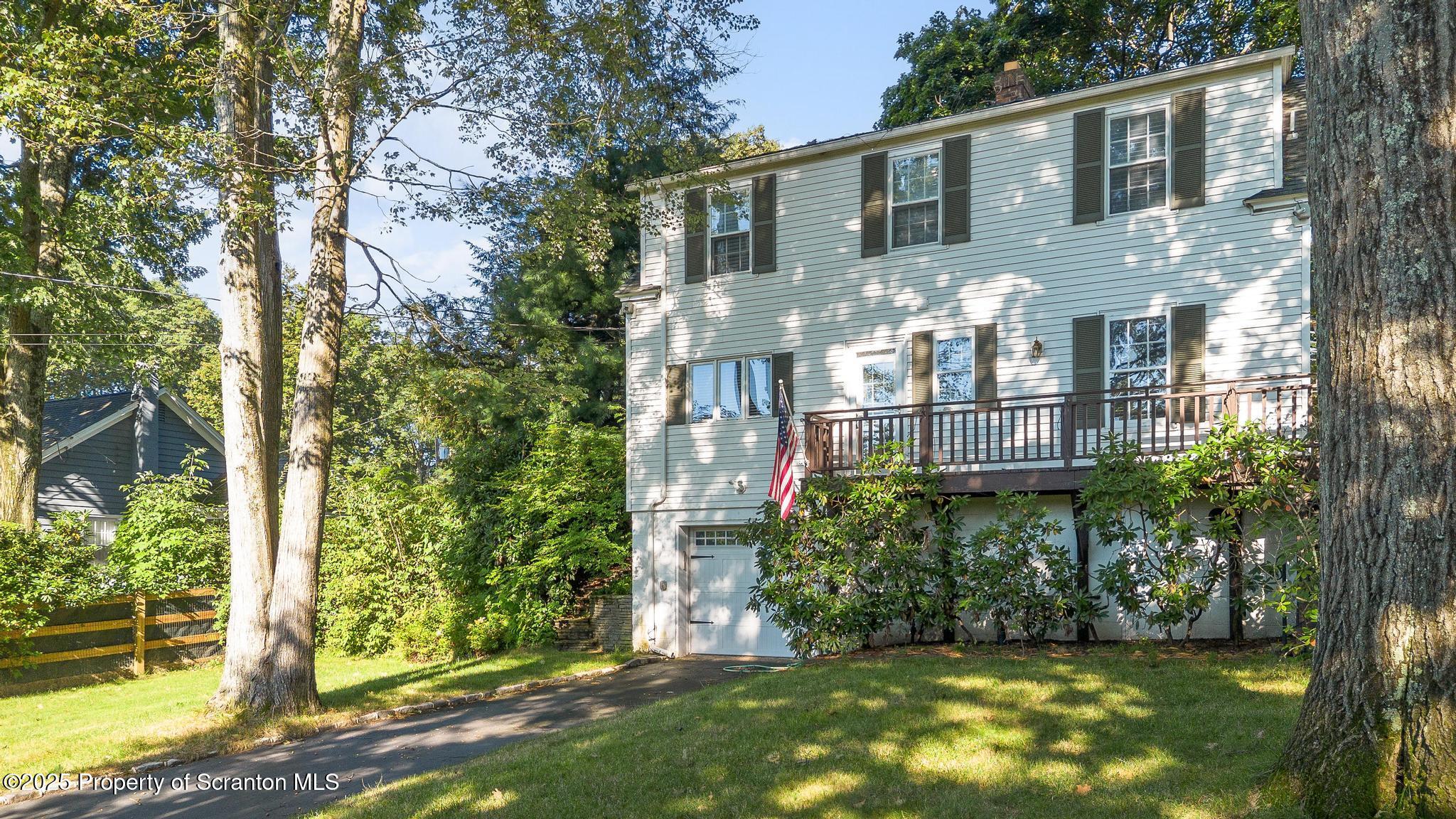 111 Upper Knapp Road Clarks Summit, PA 18411 - Photo 41 of 52 a view of a back yard of the house