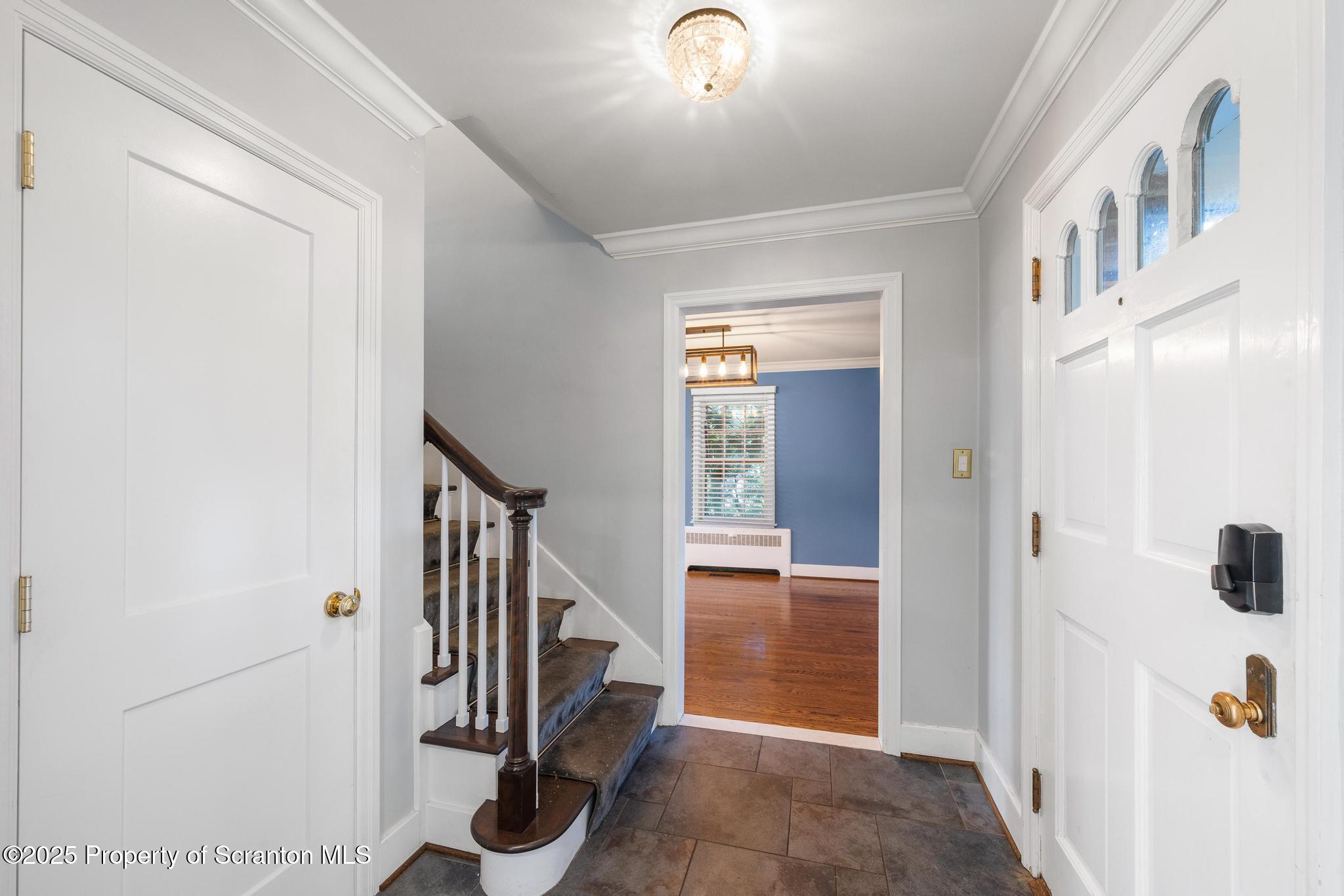 111 Upper Knapp Road Clarks Summit, PA 18411 - Photo 5 of 52 a view of an entryway with wooden floor