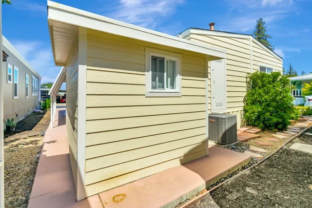 a view of outdoor space and deck