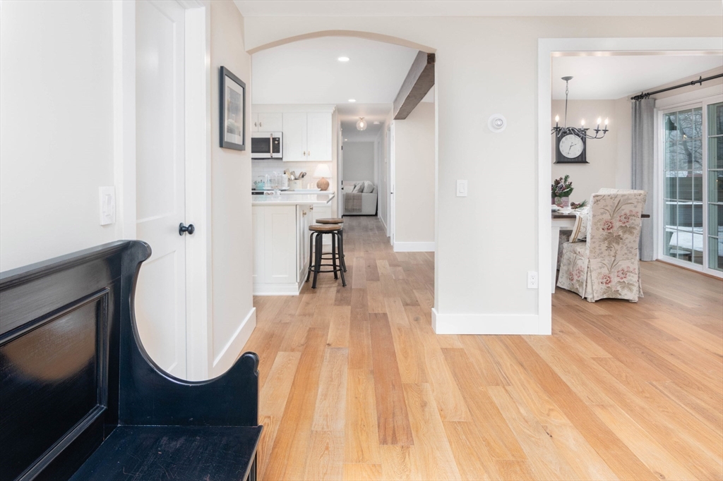 8 Edith Lane Rutland, MA 01543 - Photo 6 of 25 a view of a living room with stainless steel appliances wooden floor and a view of kitchen