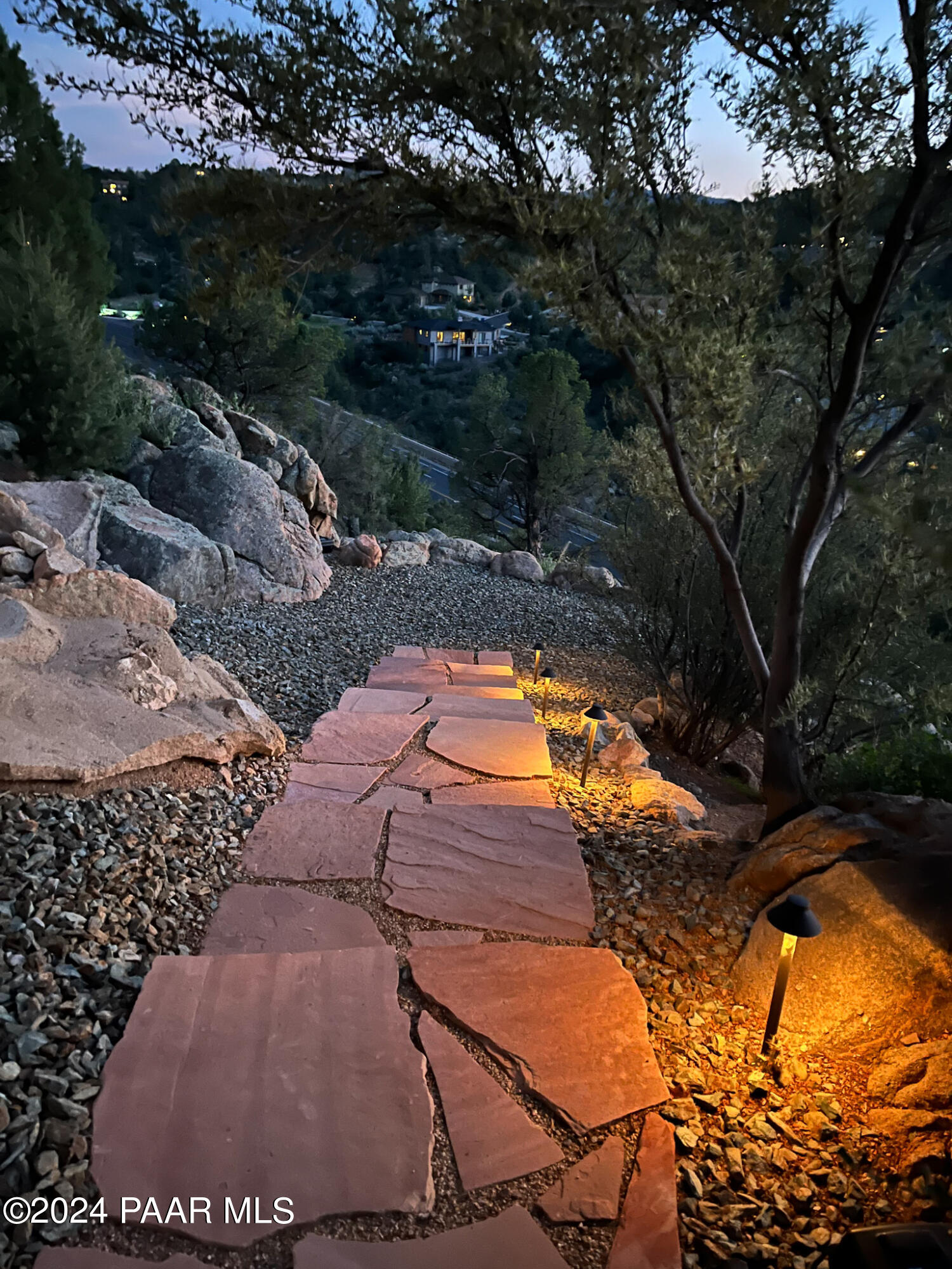 2253 Shadow Ridge Drive Prescott, AZ 86305 - Photo 45 of 48 Path Night